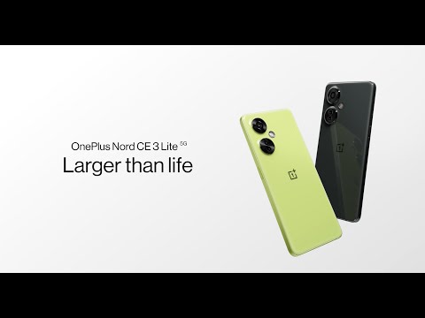 OnePlus Nord CE 3 Lite 5G | #LargerThanLife