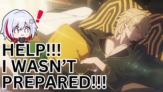 Topaz EN VA jumpscared by Aventurine in HSR Concert animation and absolutely loses it (i'm ok now!!)