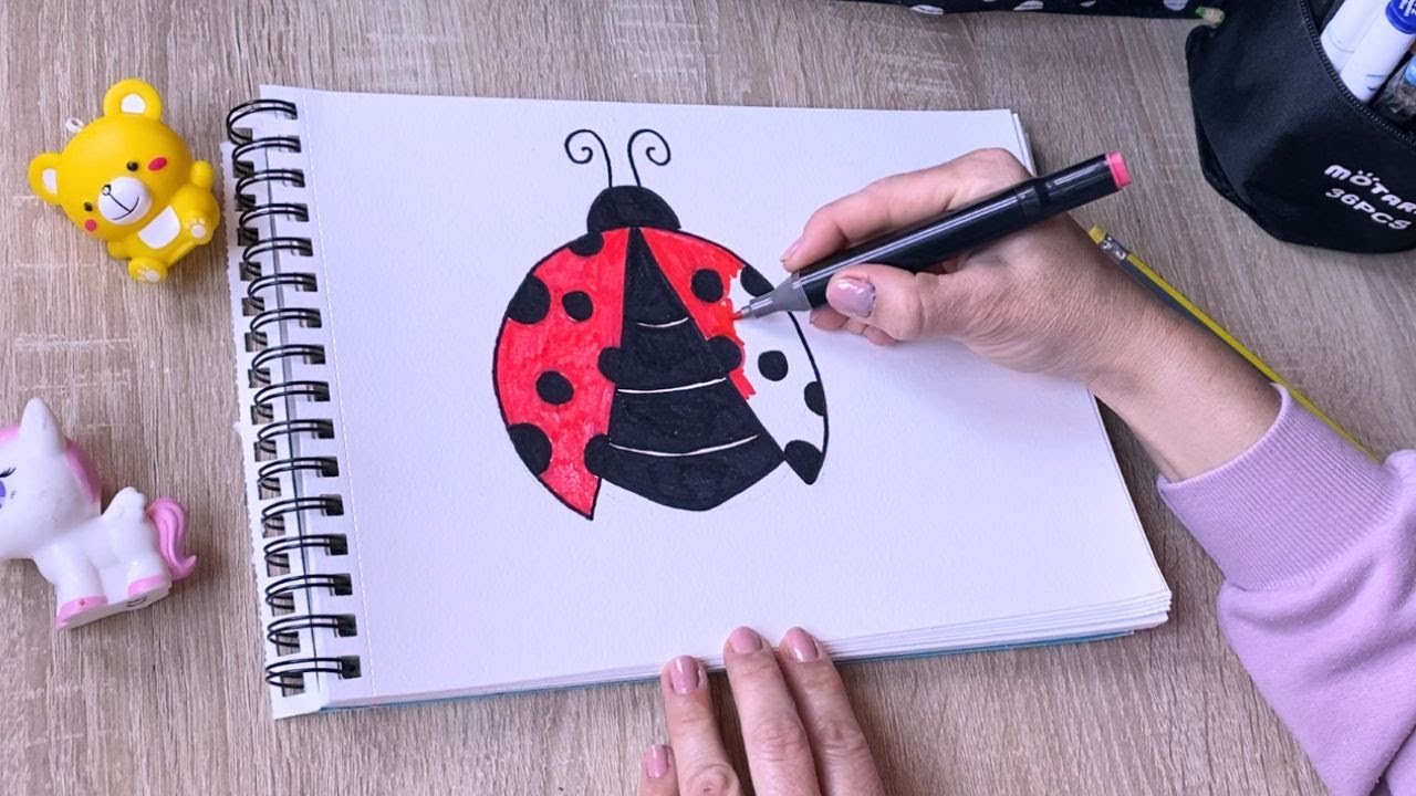 Ζωγραφίζω πασχαλίτσες από το γράμμα Α / Νηπιαγωγείο - Δημοτικό