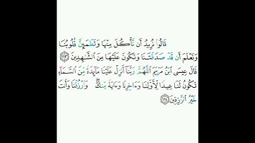5 - سورة المائدة ١١٣-١١٤ - شيخ أبو بكر الشاطري