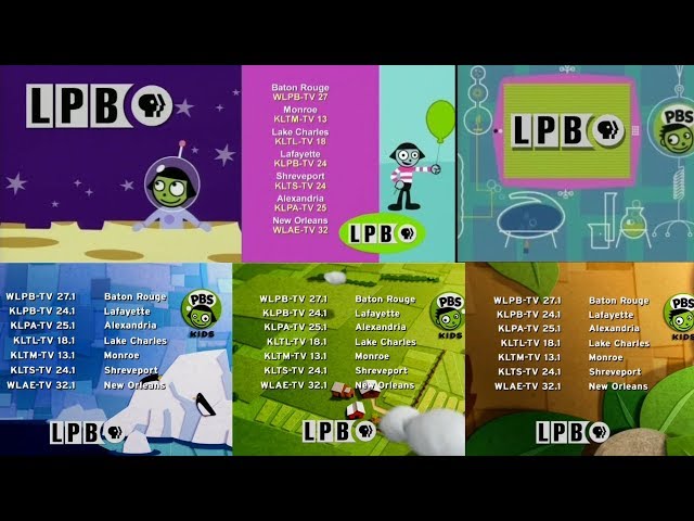 PBS Kids Station Identifications Compilation [LPB 2002-2021] class=