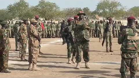 SSPDF Commandant van Divisie 2 in Malakal - Boven-Nijlstaat