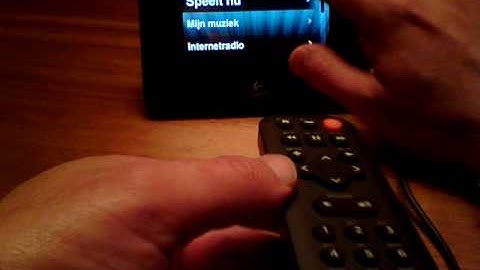 Squeezebox Touch: Afstandsbediening