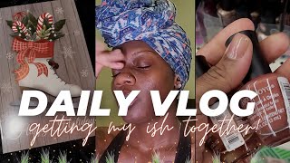 VLOG - I need to learn how to relax | Quick Chat, DIY Acrylic Nails, Meatloaf, Dollar Tree Run