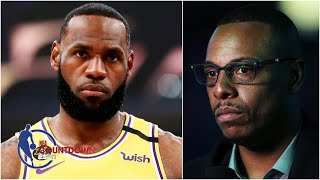 Paul Pierce gets taken to task for leaving LeBron off his Top 5 | NBA Countdown
