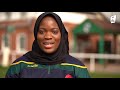 Zainab 'The Bulldozer' Alema Meets her Hero Maggie Alphonsi | 2021 Women's Six Nations