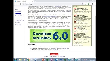 how to install virtual box part 1