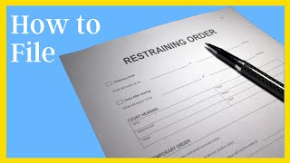 How to File for a Restraining Order in Massachusetts