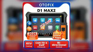OTOFIX D1 Max2 Diagnostic Scanner BiDirectional Bluetooth Scan Tool ECU Coding OBD2 Diagnostics Too