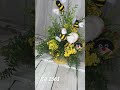 DIY Honeycomb Bee Centerpiece Kit | Bee Themed Spring Table Decor for Beginners