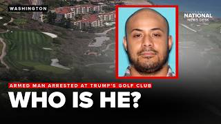 Armed man ARRESTED at Trump's golf course ahead of president's visit