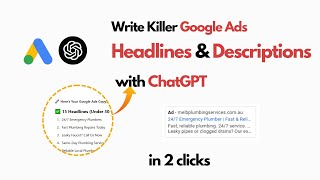 Famous Write Killer Google Ads Headlines & Descriptions with ChatGPT | Step-by-Step Guide Net Worth