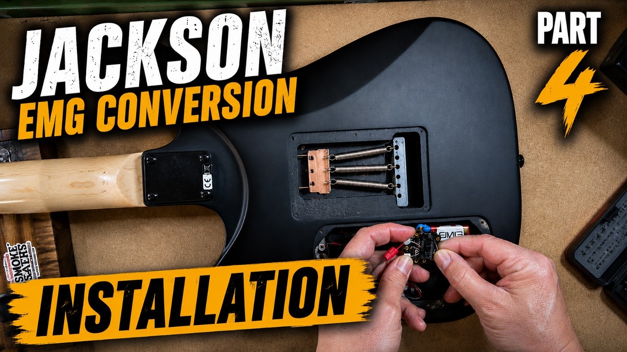 Jackson EMG Conversion | Installing EMG Pickups with B165 & PA2 Boost (with Bonus Content)