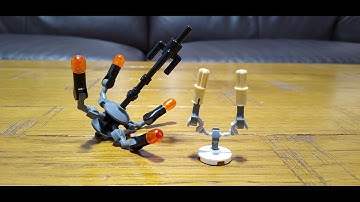 Making a mini Lego Chandelier Light and a Candle Sticks in 4K UHD