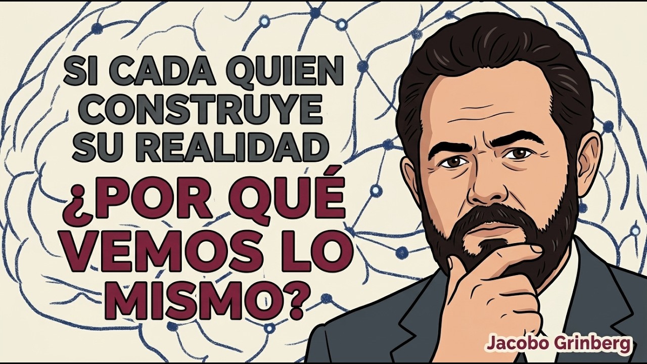 Jacobo Grinberg. Si cada uno construye su realidad, por qué vemos lo mismo? Construcción de realidad