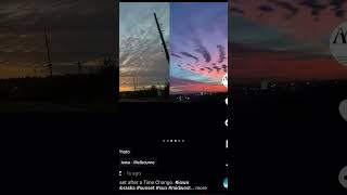 Sunset After a Time Change