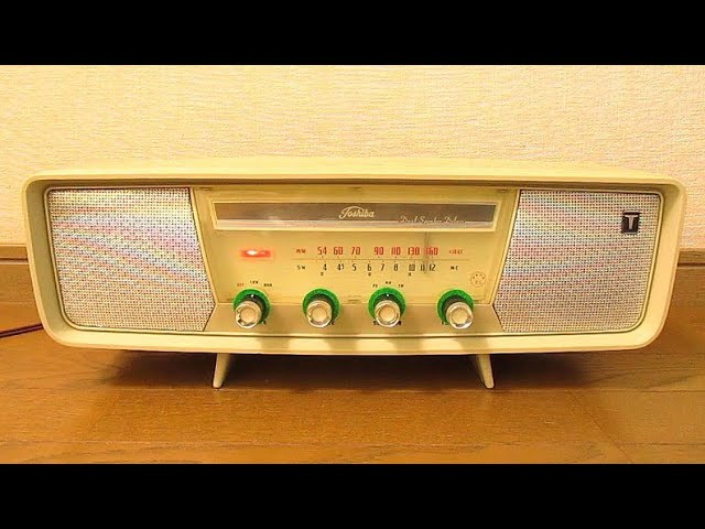 真空管ラジオ 東芝 かなりやYS 5ZL-541 「Julie London Fly Me To The