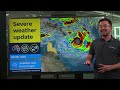 Severe Weather Update: Tropical Cyclone Narelle moving towards northern Queensland