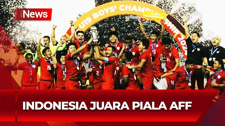 Ulang Sejarah! Timnas U-19 kembali Juara Piala AFF! - iNews Pagi 30/07