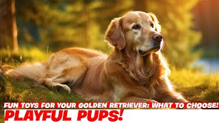 Fun Toys for Your Golden Retriever: What to Choose!