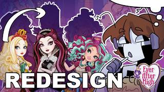 REBOOTING EVER AFTER HIGH ?? (speedpaint + commentary + rewrite)