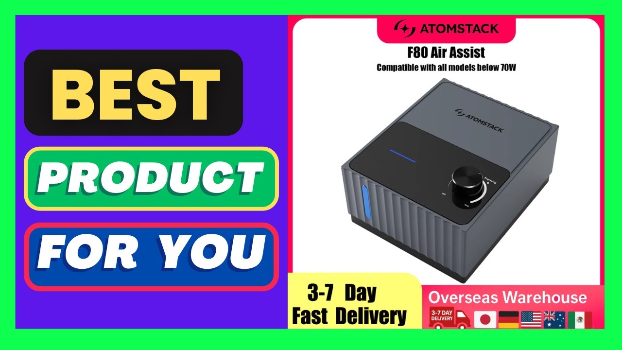 ATOMSTACK F80 Air Assist