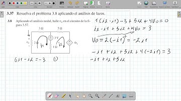 Solution, Fundamentals of electrical circuits sadiku, exercise 3.37