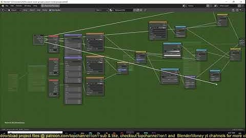 using custom node groups for speed workflows in blender