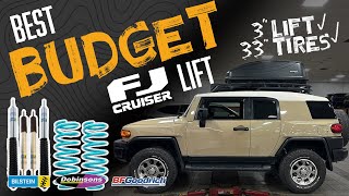 Download lagu How to Install the Best Budget Lift on an FJ Cruiser | Bilstein 5100s Dobinsons Springs 33s