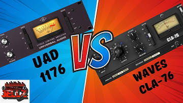 Plugin Battle between the Uad 1176 vs Waves Cla-76: Who will win?
