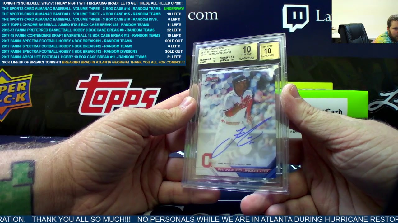 The Sports Card Almanac Baseball Volume Three 3 Box Case Break 14