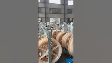 MARSHINE three sheaves conductor stringing blocks​#marshine