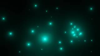 Neon Green Particles Background 4k - Satisfying Video Lights - Abstract Loop - 3 Hours