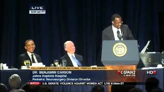 Dr. Benjamin Carson - National Prayer Breakfast - 02/07/2013