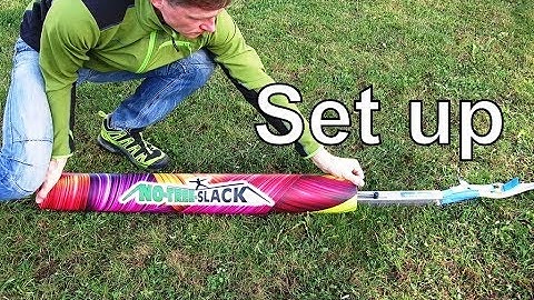 Set up video NoTreeSlack slackline anchor kit