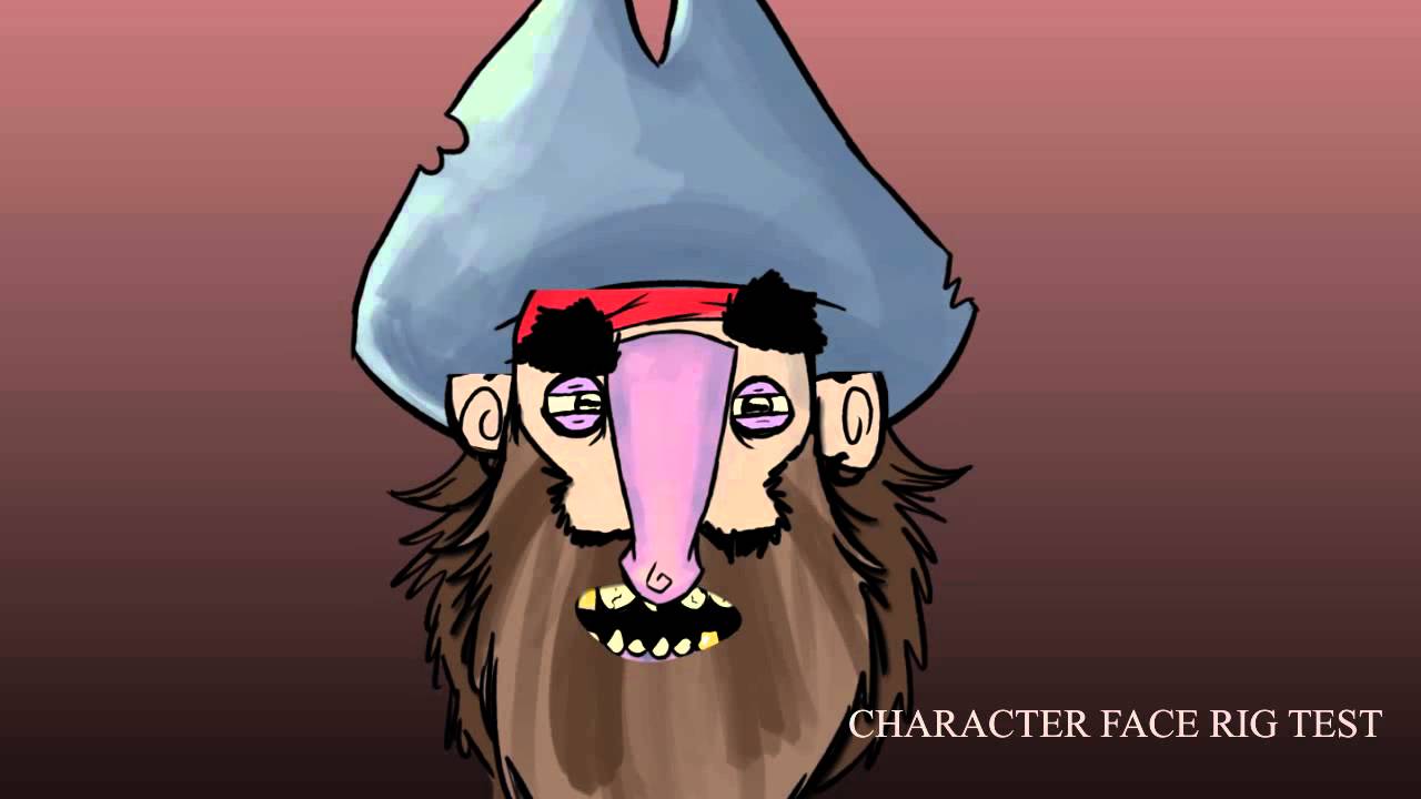 Face rig test - YouTube