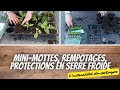  rempotage des plants en minimottes protection des plants en serre froide