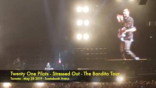 twenty one pilots - Stressed Out Live - The Bandito Tour - Toronto - Scotiabank Arena - May 28 2019