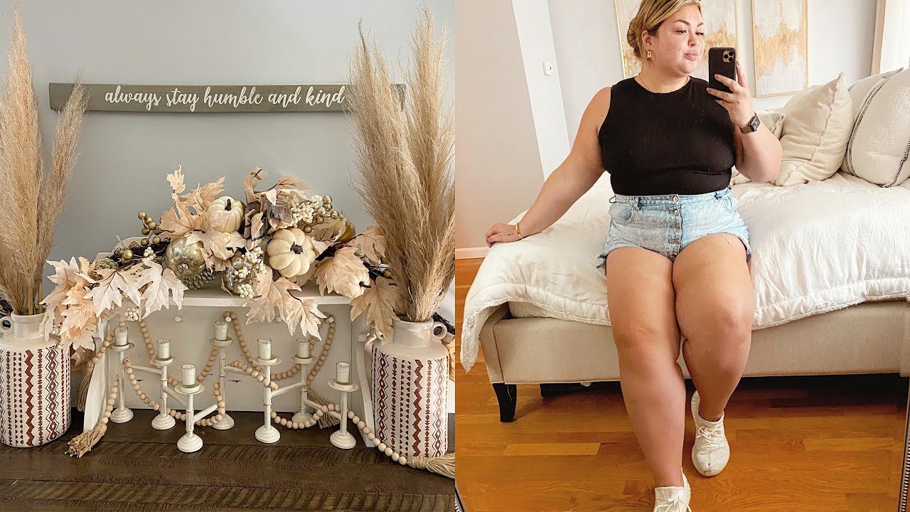 new fall home decor, trying tajin & night routine