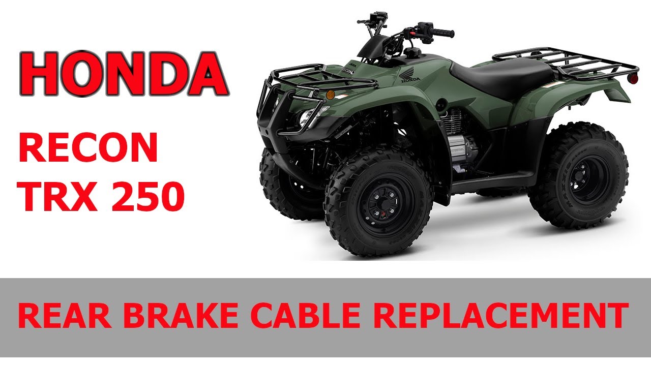 Rear Brake Cable For Honda TRX250TM Recon 2016-2018 