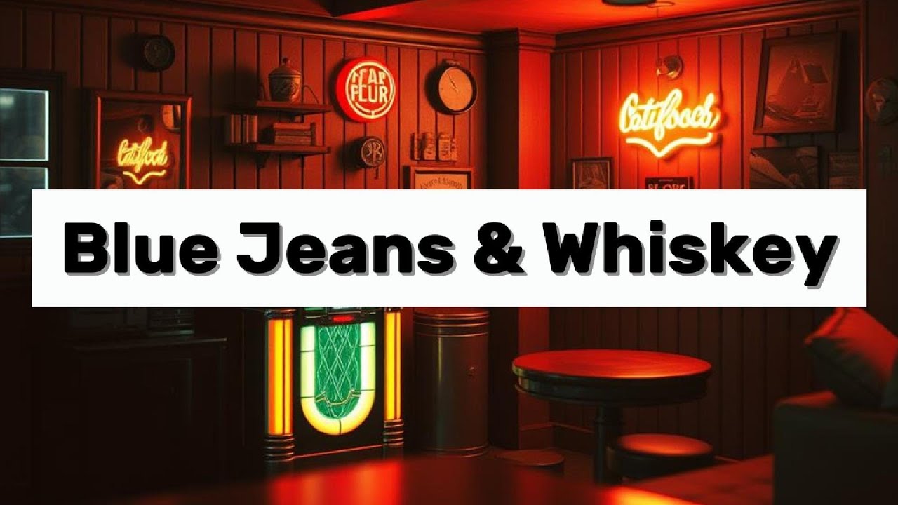Blue Jeans & Whiskey 🥃👖 | Official Lyric Video | Romantic Country Bar Song 2025 Blue Jeans & Whiskey 🥃👖 | Official Lyric Video | Romantic Country Bar Song 2025