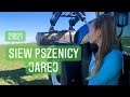 Siew pszenicy jarej 2021 w GR. Załoga