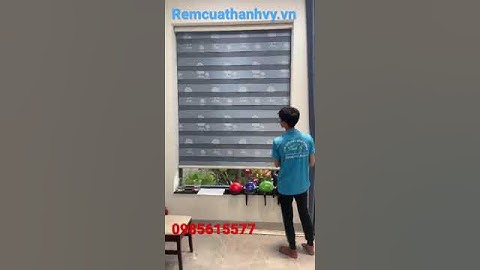 Lắp đặt rèm cầu vồng tại quận Bình Tân HCM - Rèm Cửa Thanh Vy