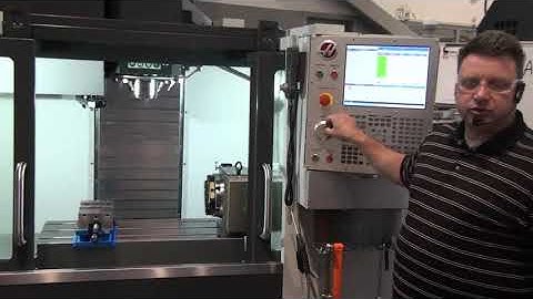 03 Haas Start Up - Moving the machine