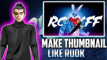How To Make Thumbnail Like @RUOK1 In Android RUOK Vincenzo jaisa thumbnail kaise bnaye Mobile me