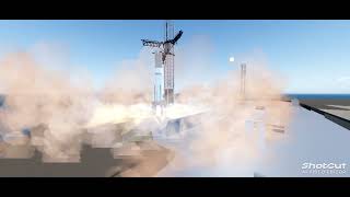 Booster 2 Full duration static fire test