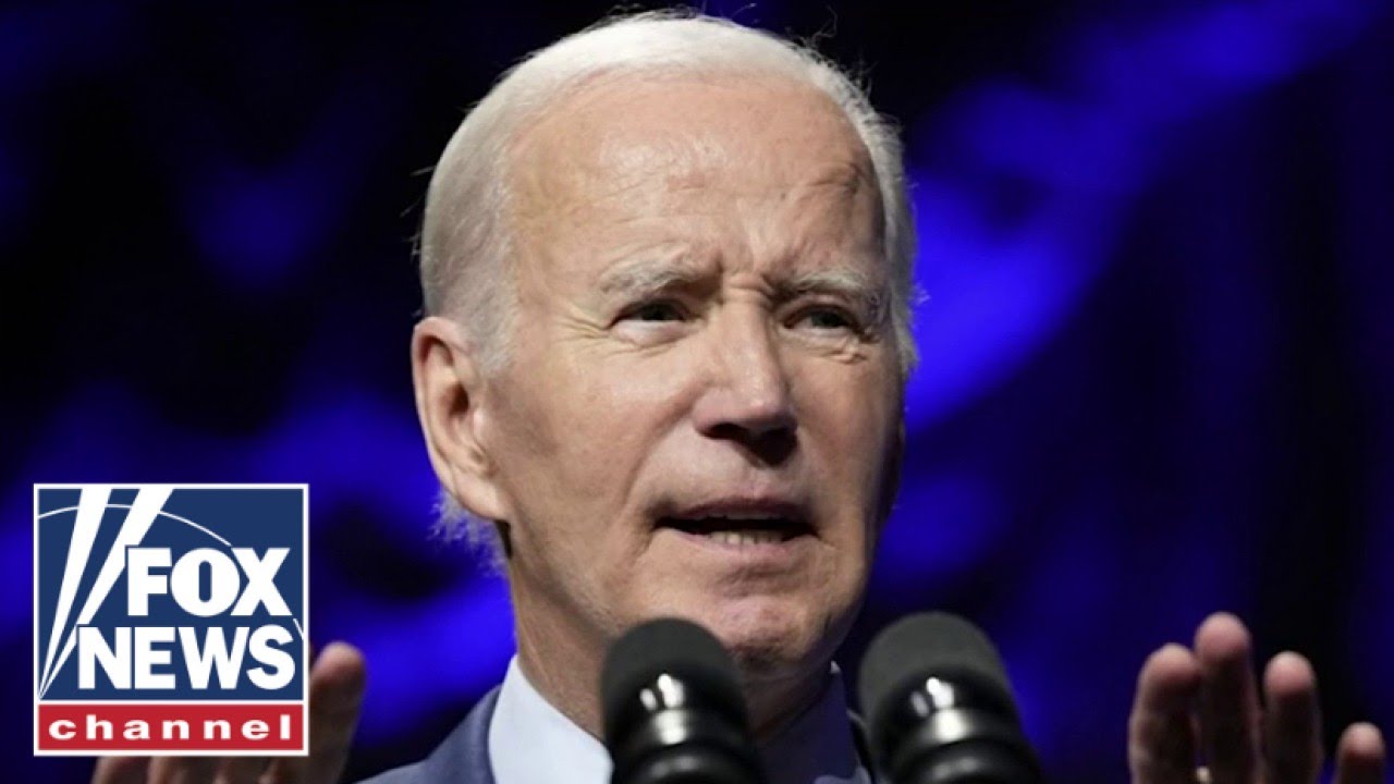 ⁣Biden snaps at reporter over bribery allegations: 'Dumb question'