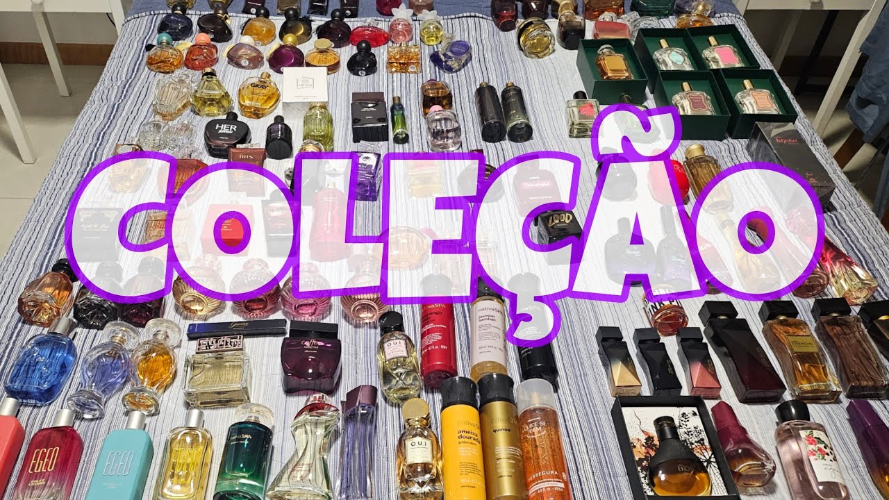 MINHA COLEÇÃO DE PERFUMES: PARTE 1.