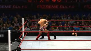 WWE2K14 Extreme Rules Sims - Daniel Bryan vs. Kane (WWE WHC Match)