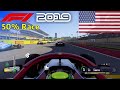 F1 2019 - Schumacher Career Mode #19: 50% Race USA